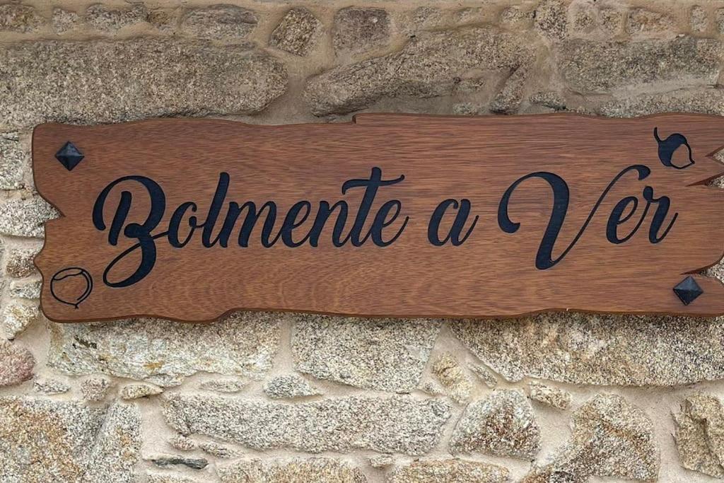 Casa Bolmente A Ver En La Ribeira Sacra. Villa Sober Ngoại thất bức ảnh